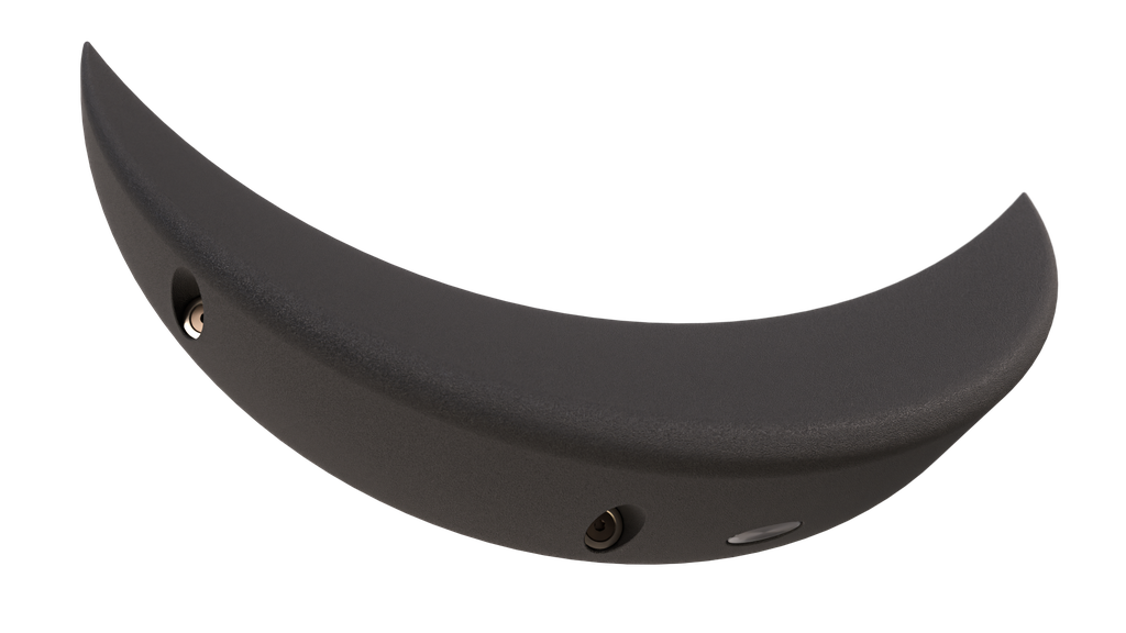 Poset V3 (Full textured, Black (RAL 9005), 350)