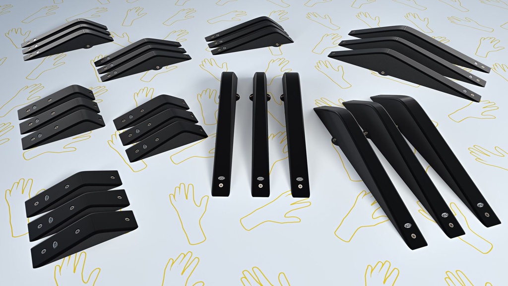 Set Campana (Black (RAL 9005))